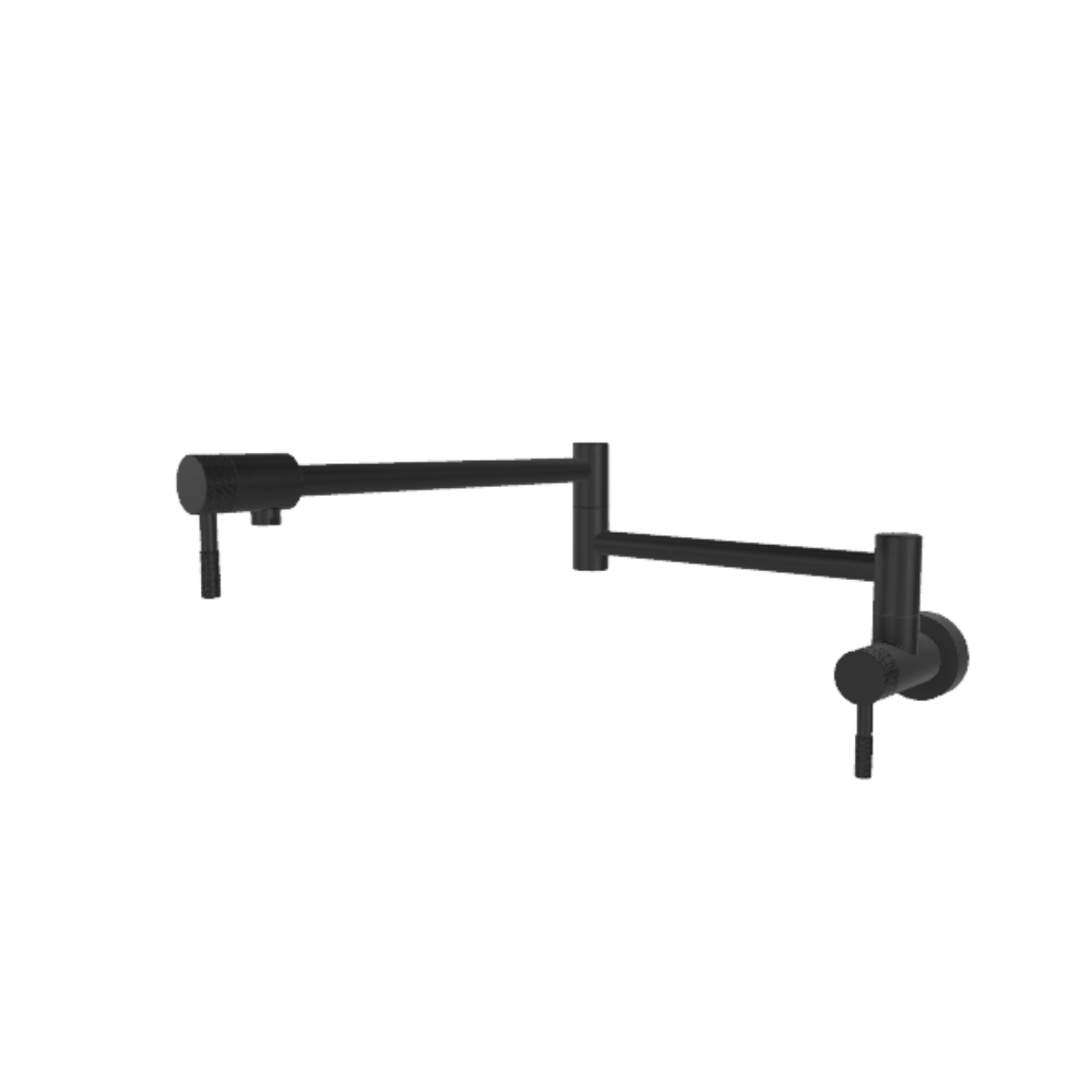 Robinet de cuisine pour casseroles Umix noir de Aquabrass
