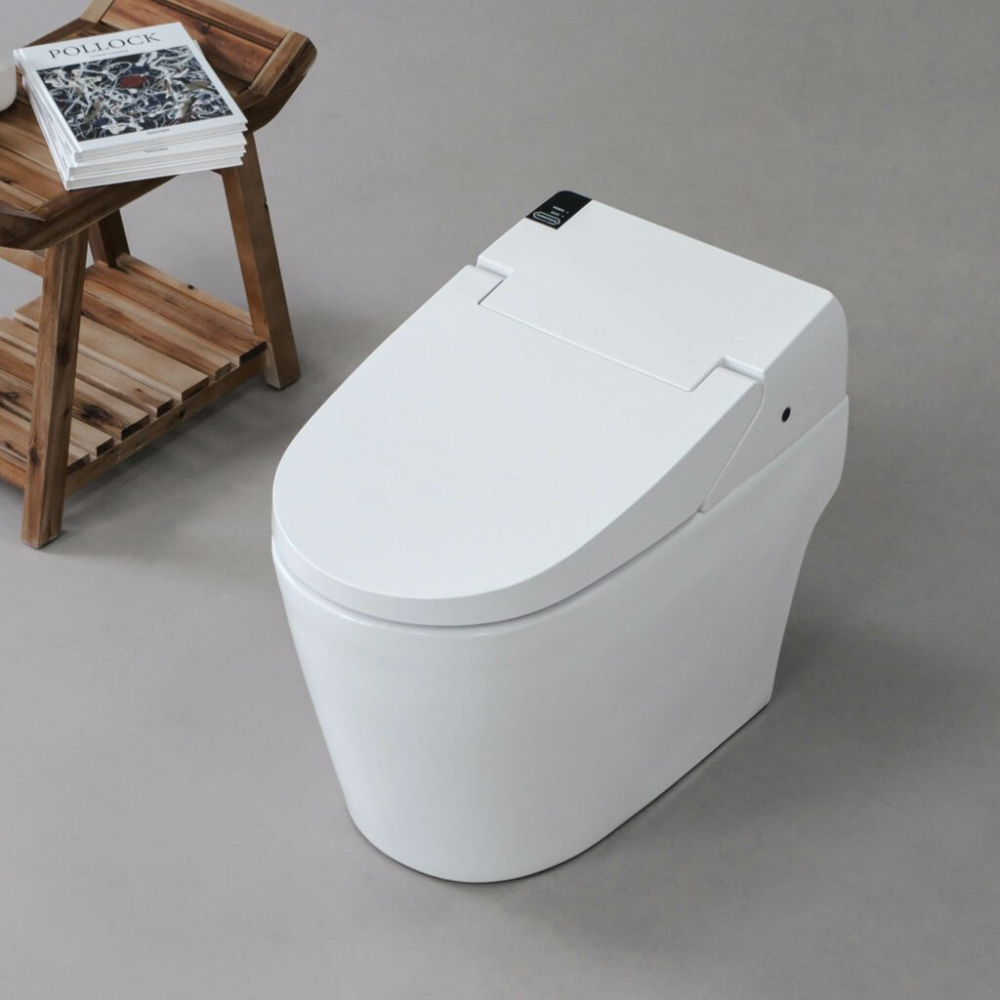 Toilette intelligente IKleen2 Stone Touch blanche