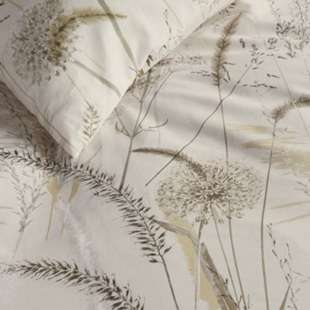 Housse de couette en coton Queen Fleuri fleur de Brunelli