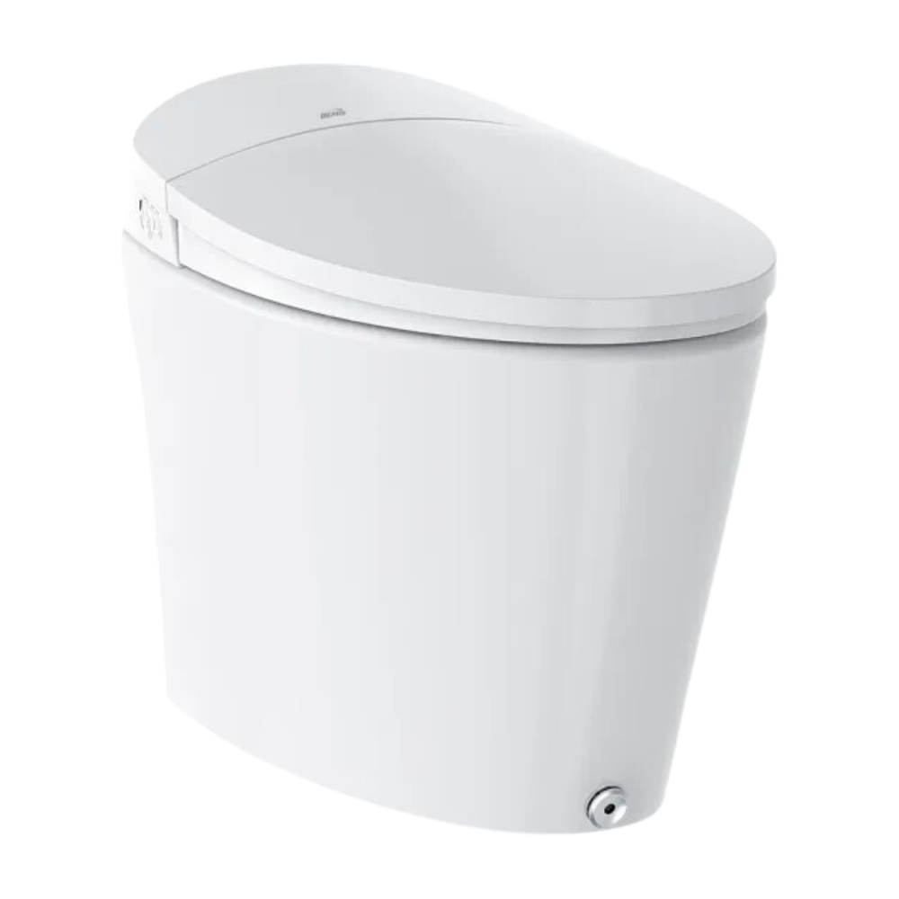 Toilette intelligente Bemis Sanctuaire à siège bidet allongé blanc