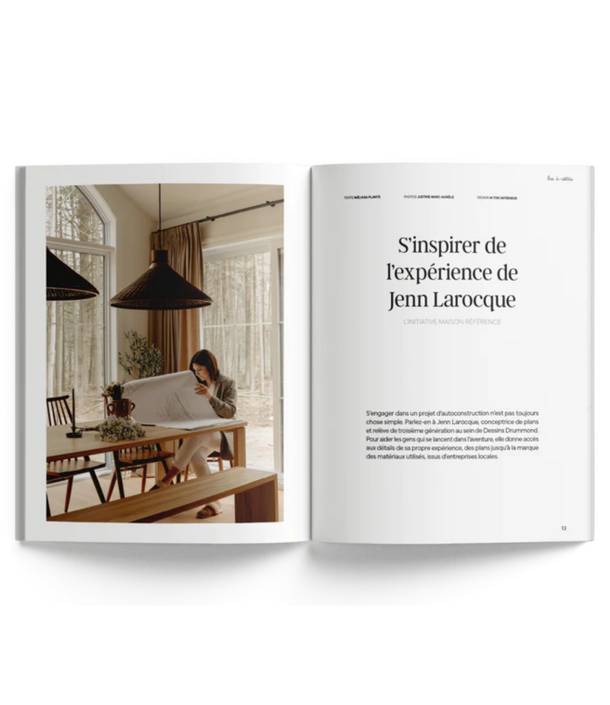 Magazine Canapé Volume 3 présenté par La Pièce spécial design durable