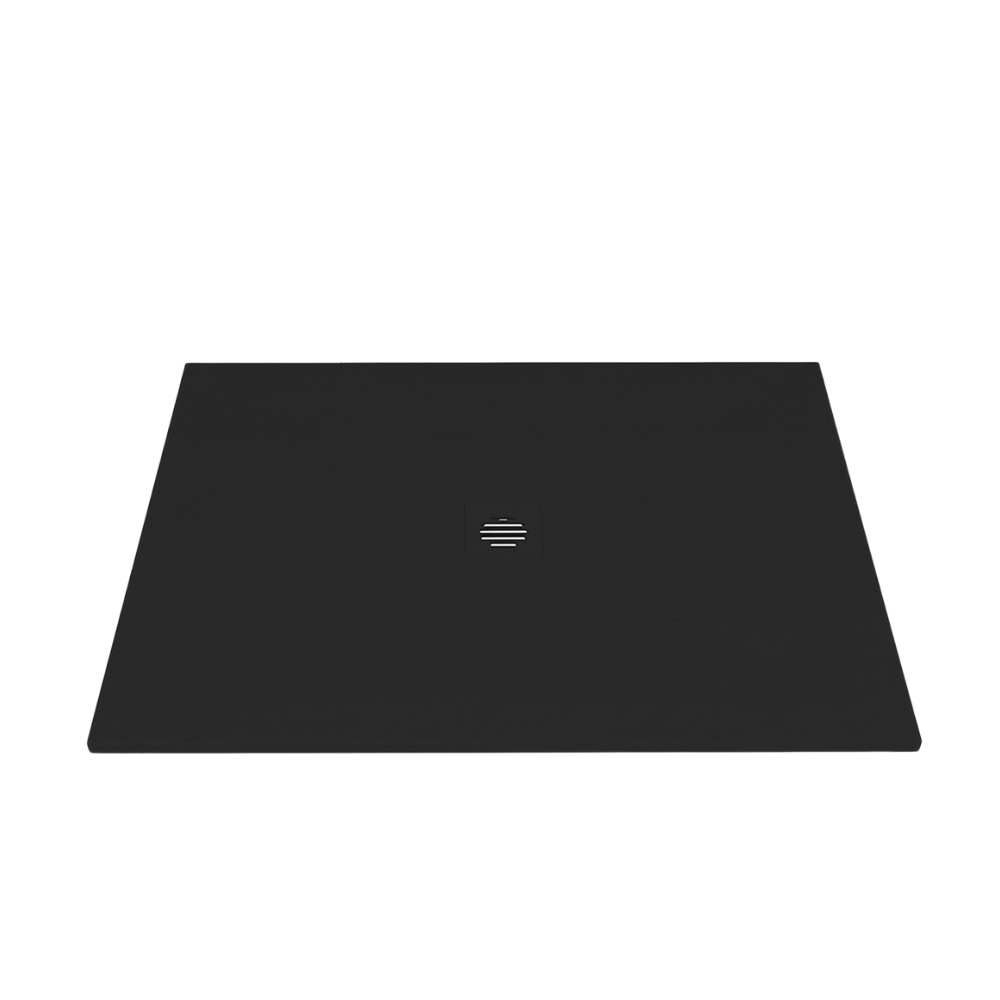Base de douche Slate noir mat 60 x 36 de Groupe Zitta