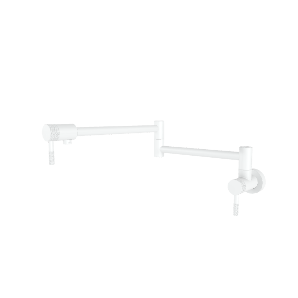 Robinet de cuisine pour casseroles Umix blanc de Aquabrass