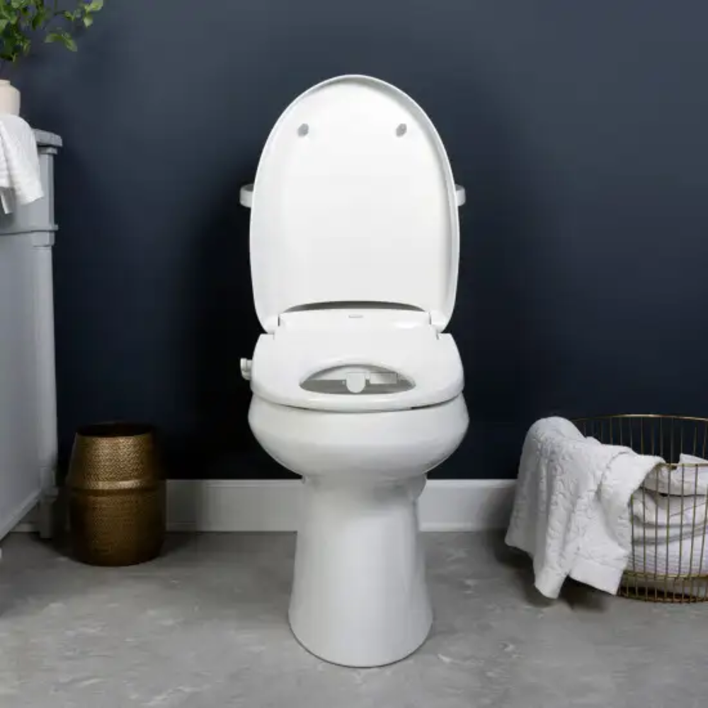 Siège de toilette bidet Bemis Haven 5000 allongée blanc